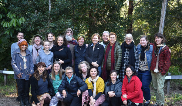 Earth Arts Retreat participants